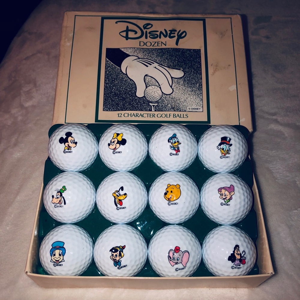 Disney Character Golf Balls